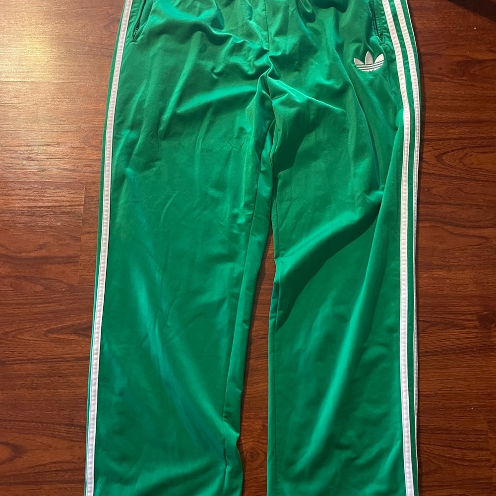 Adidas Green Track Pants